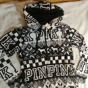 SOLD VS VICTORIA'S SECRET PINK ONESIE PAJAMAS